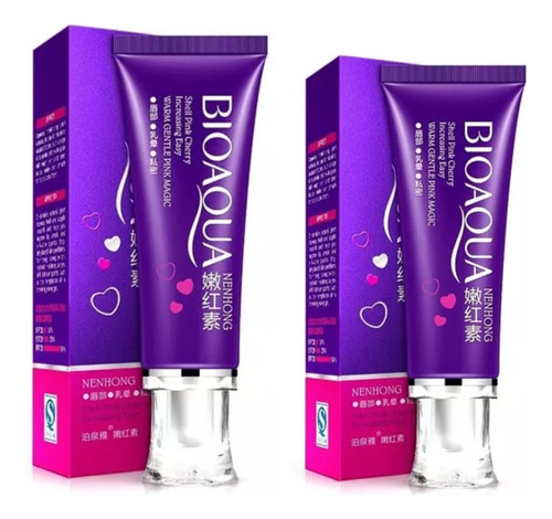 Dos Cremas Aclarantes, Despigmentantes Íntimo Bioaqua 30ml