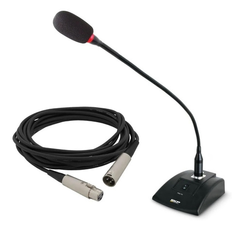 Microfono Condenser Skp Pro 7k Cuello De Ganso Conferencias