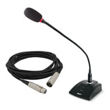 Microfono Condenser Skp Pro 7k Cuello De Ganso Conferencias