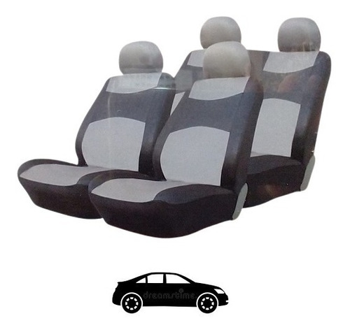 Funda Auto Cubre Asiento Tapizado Poliester Universal 10 Pc