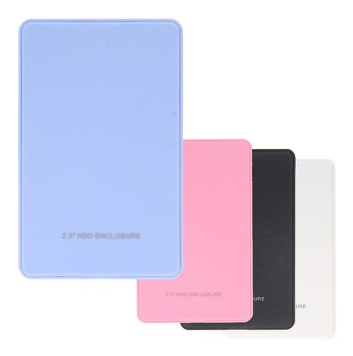 Cofre O Case Para Disco Duro Colores 2.5 Usb 3.0 Externo