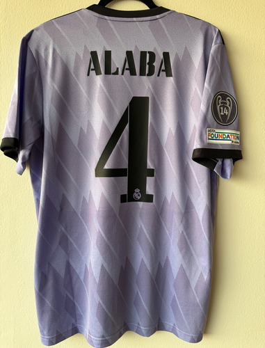 David Alaba #4 - Hombres Large - Jersey Real Madrid