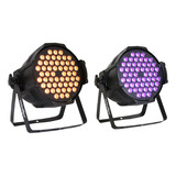 Combo 2pz  Cañon Led 54x5w 3 En 1 Luz Disco