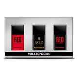 Perfume Pack Red Edition-gold Deluxe-red Intense 30ml C/u