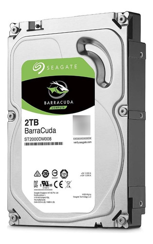 Disco Duro Seagate Barracuda 2tb 3.5in Pc/dvr/nvr Vigilancia