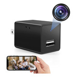 Camara Espia Cargador Usb Wifi Ip Full Hd 1080p Video 24/7 