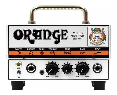 Amplificador A Tubos Orange Micro Terror 20 Cabezal Valvular