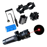 Apuntador Mira Laser Rojo 20mm Riel Para Rifle Gotcha Xtre C