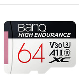 Micro Sd Banq High Endurance 64gb Classe 10 U3 V30 P/ Drones