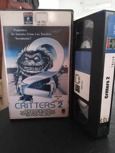 Critters 2-mick Garris-duplicado-vhs-1988