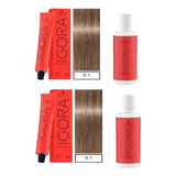 Kit 2tintura Igora Royal 8-1+ 2 Oxidantes 60ml Schwarzkopf