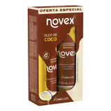 Kit Tratamento Cond Shampoo Capilar Oleo Coco Vitay Novex