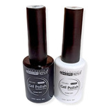 Pack 2 Colores Permanentes Cherimoya Blanco Y Negro 8ml