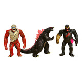  Paquete Figuras King Kong & Godzilla Imperio