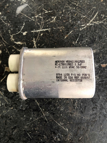 Capacitor Microondas Sharp 0.90uf Terminal Grosso