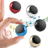 Caixinha Som Bluetooth Tws Metal Mini Speaker Amplificada 3w