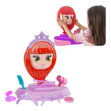 Penteadeira Infantil Da Meg Toys Brinquedos Criança Meninas