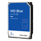 Disco Duro Interno Western Digital 2tb 3.5 Blue 3.5  Sata