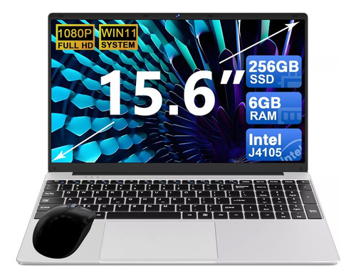 Inter Laptop Aocwei 15.6  6gb+scalable Ssd Windows+mouse