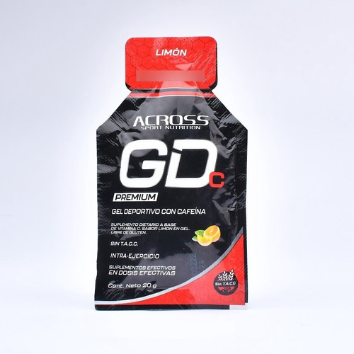 Geles Deportivo Across Con Cafeína X 24 Unidades - Gdc