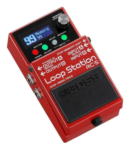 Pedal Boss Loop Station Rc-5 Rc5 Looper