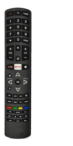 Controle Compatível Tv Semp Toshiba 4k Smart Led Lcd Ct-8505