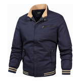 Chamarra Hombre Chaqueta Casual Elegante Moderna Ligera