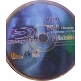 Blu Ray Benq Imprimibles Printable 25 Gb 6x Oferta Pack X 10