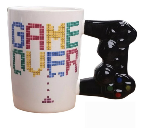 Tazón Mug Taza Game Over Asa Control Play Station Tazón