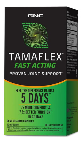 Gnc | Tamaflex Fast Acting Joint Support | 60 Veg Capsules