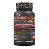 Carnitina Cápsulas L-carnitina Caps 100 De 600 Mg F&nt Gca Sabor Natural / Cápsulas