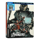 The Avengers Los Vengadores 4k Uhd Blu-ray Mondo Steelbook