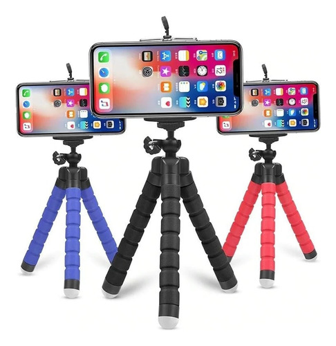 Tripode Flexible Pulpo Universal 23cm Cámaras Celulares 360°