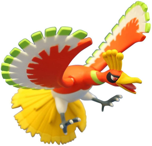 Figura De Ho-oh Ml-01 Pokémon De Takara Tomy