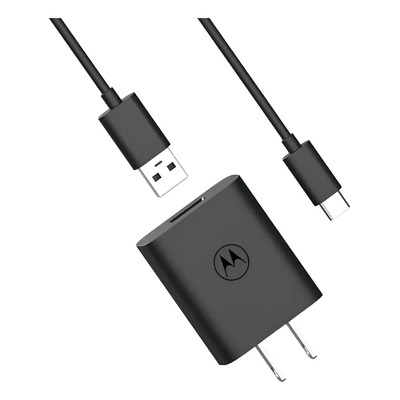 Motorola Turbo Power 20w USB SA18D59386 color Negro | Meses sin interés