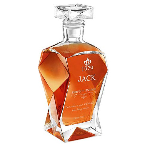 Decantador De Whisky Para Hombre - Dispensador De Licor Pers