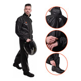 Conjunto Motociclista Impermeável Leve Alta Resistência Plus