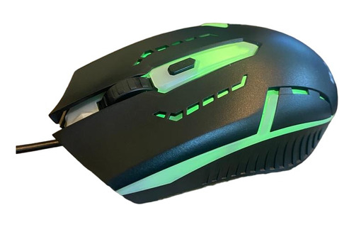 Mouse Gamer Usb P/jogo Barato Optíco Preto Iluminado Com Fio