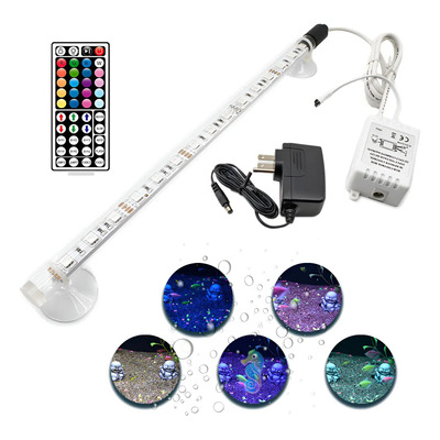 60cm Lámpara Led Rgb Multicolor Sumergible Rgb