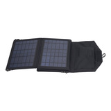 Cargador De Panel Solar Portátil Plegable Con Salida Usb Dua