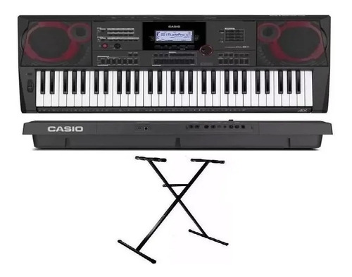 Combo Casio Ctx 5000 5 Oct Sensitivo + Soporte