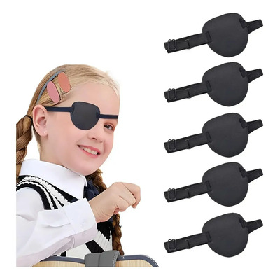 5 Pzs Parche Para Ojo 3d Ideal Estrabismo Ajustable Ocular | Meses sin interés