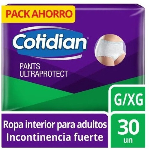 Pants Cotidian Ultra Protect Talla G 30 Un