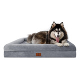 Cama Ortopédica Para Perros Yiruka Xl, Lavable Con Cojín Ext