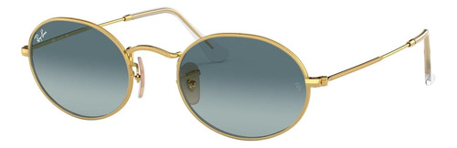 Ray-ban Rb3547 Gafas De Sol Ovaladas, Gris Degradado, 51 Mm