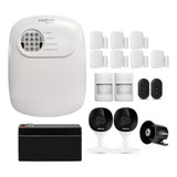 Kit Alarme 9 Sensores Sf C/ 2 Câmeras Full Hd Wifi Intelbras