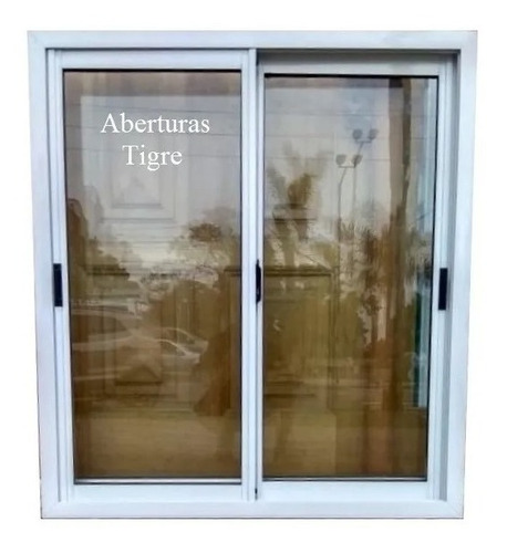 Ventanas Aluminio 100x110 Vidrio Entero Con Mosquitero+ Reja