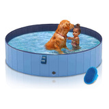 Piscina Plegable Resistente Para Perros Grandes  Piscina Pl