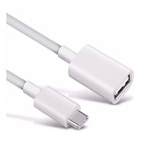 Cable Otg Adaptador Usb-c 3.1 Tipo C A Usb Hembra