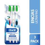 Oral-b Cepillo Dental Sensitive Encías Detox 3 Unidades